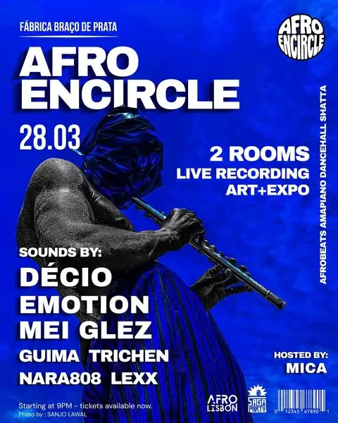 Cartaz da Afro Encircle