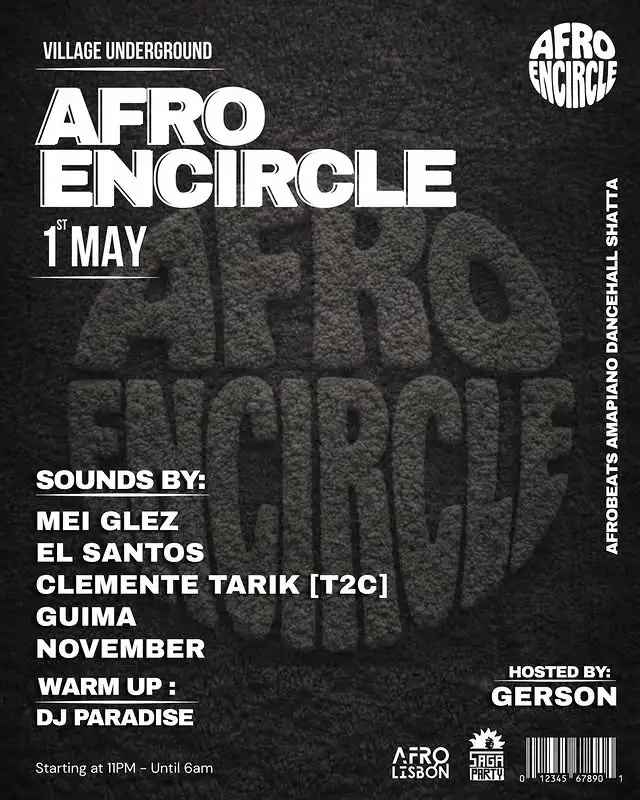 Cartaz da Afro Encircle