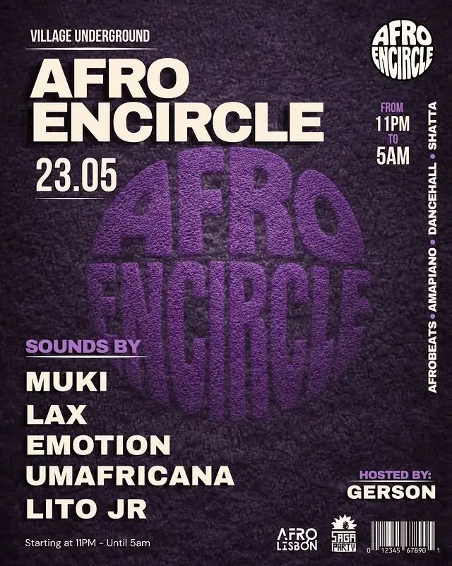 Cartaz da Afro Encircle
