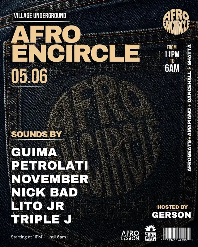 Afro Encircle flyer