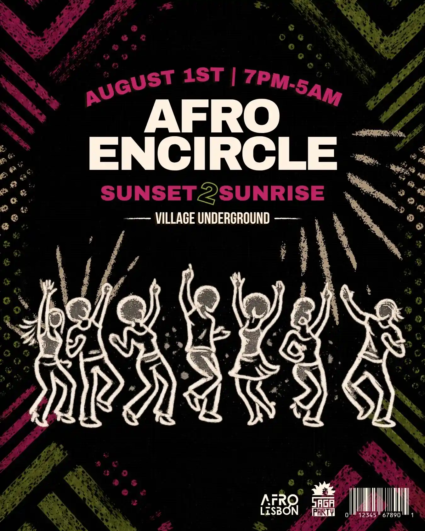 Afro Encircle flyer