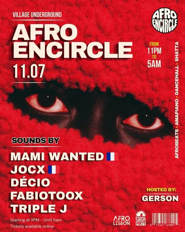 Afro Encircle flyer